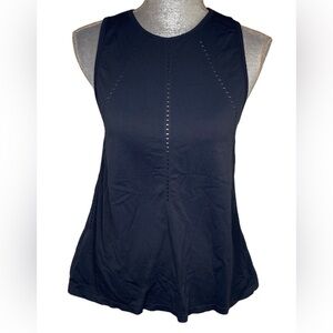 Athleta Foothill Vent Split back Tank Black Small